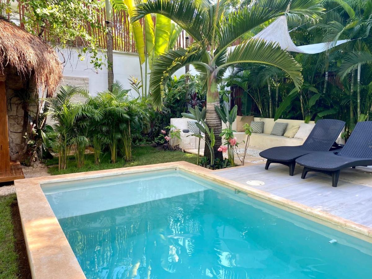 Luxury Private Villas , Private Pool, Private Garden, Jacuzzi, 24Hours Security Тулум Екстериор снимка