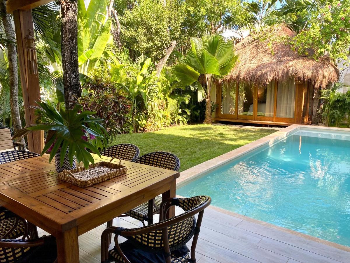 Luxury Private Villas , Private Pool, Private Garden, Jacuzzi, 24Hours Security Тулум Екстериор снимка